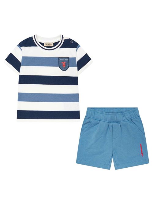  TRUSSARDI JEANS | TIP26034CJ/NESTRIP/BL.R